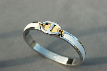[LUXORA]CLIC CHAINE SILVER BRACELET