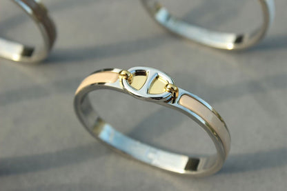[LUXORA]CLIC CHAINE SILVER BRACELET