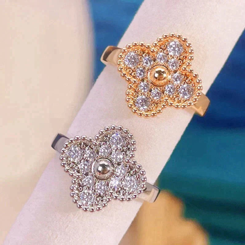 [LUXORA]CLOVER DIAMOND RING