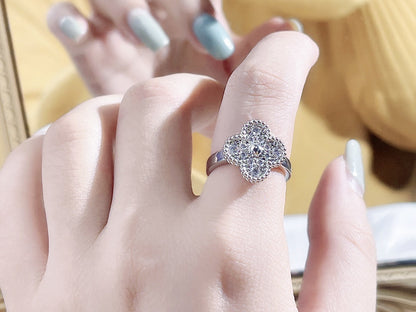 [LUXORA]CLOVER DIAMOND RING