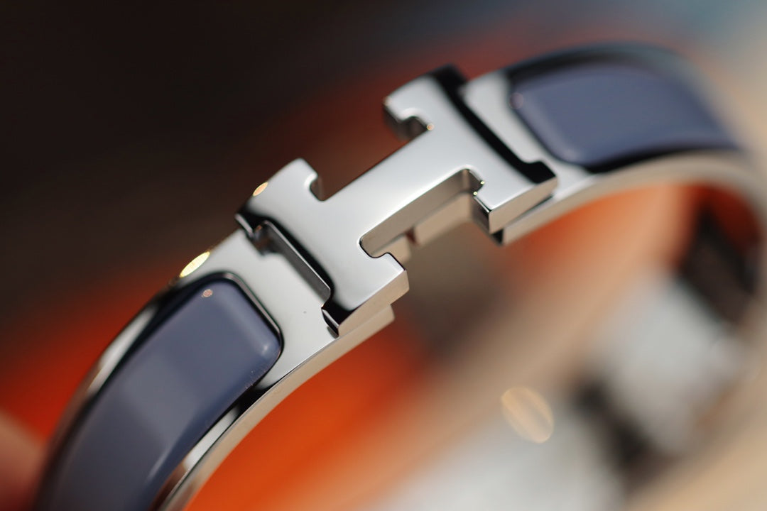 [LUXORA]H BRACELET 12MM BLUE GRAY