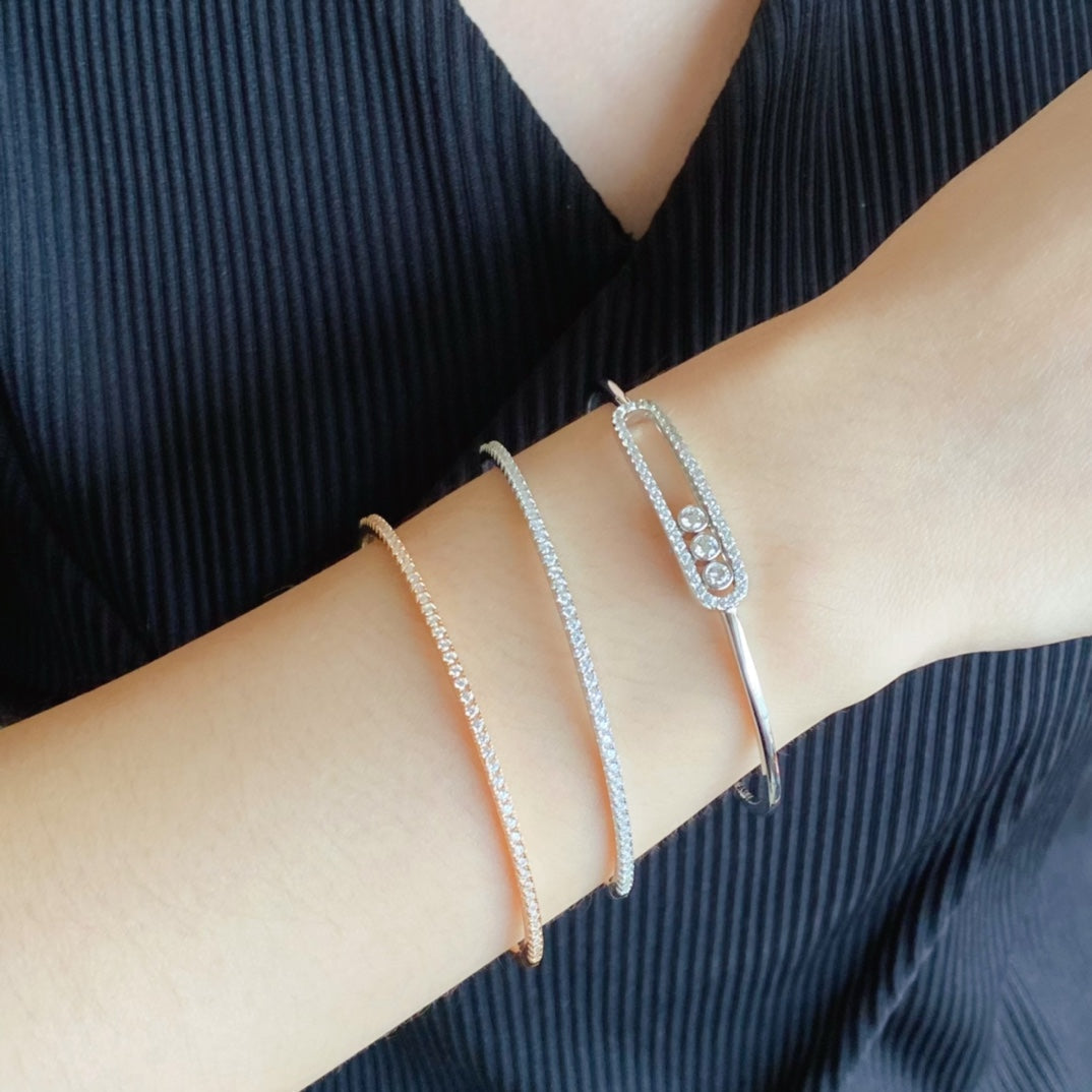 [LUXORA]MINI DIAMOND TENNIS BRACELET