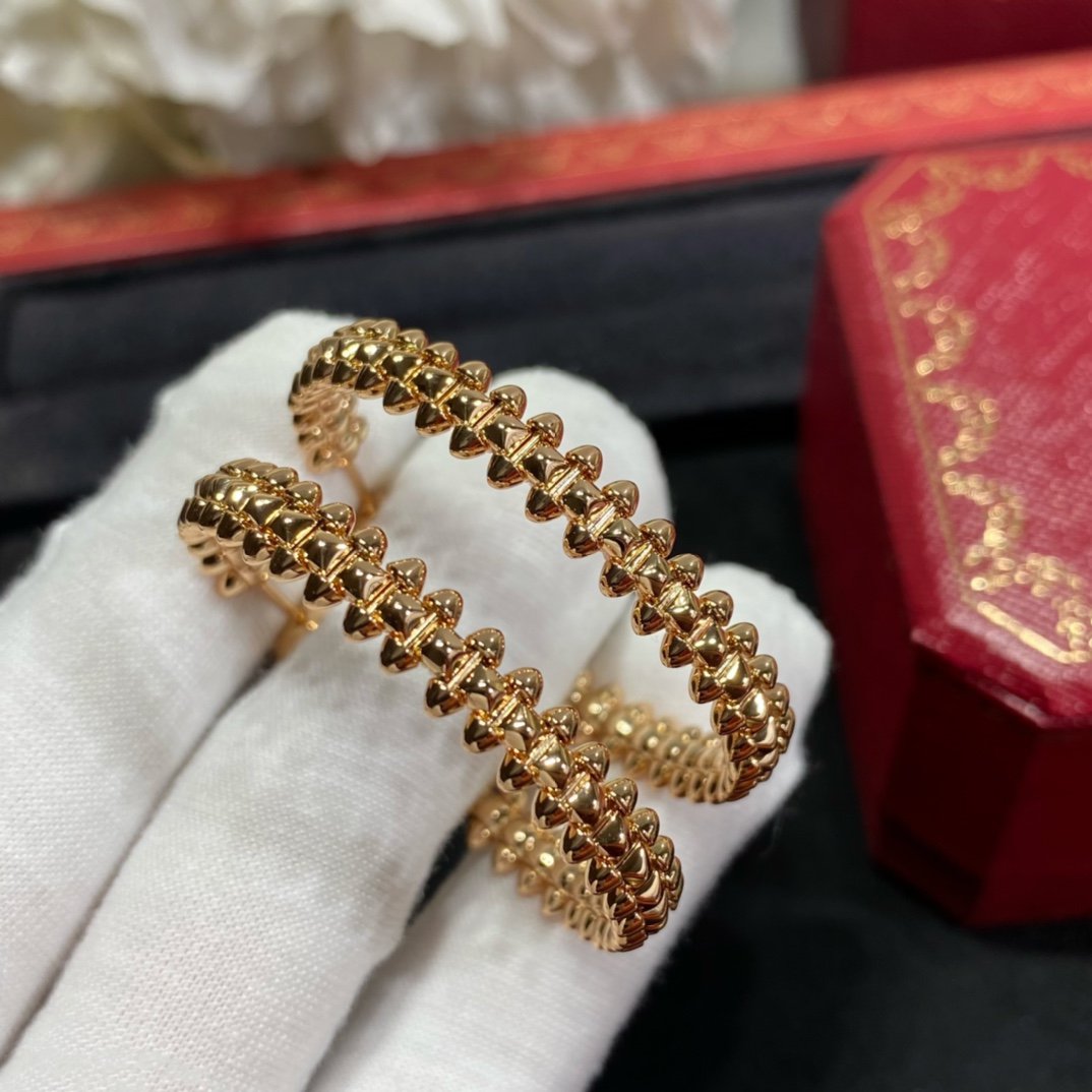 [LUXORA]CLASH LARGE HOOP EARRINGS
