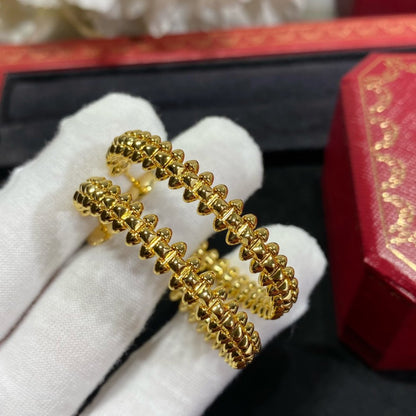 [LUXORA]CLASH LARGE HOOP EARRINGS