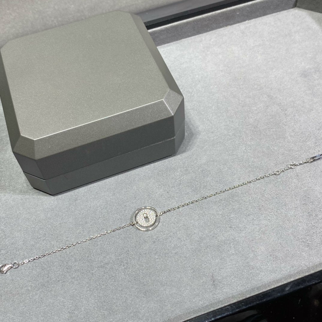 [LUXORA]Demo MOVE DIAMOND PAVED BRACELET