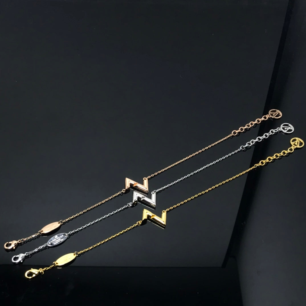 [LUXORA]VOLT LV LOGO BRACELET