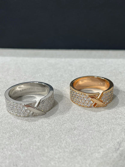 [LUXORA]LIENS EVIDENCE  DIAMOND PAVED RING