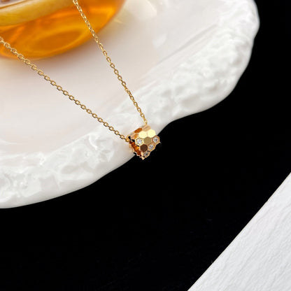 [LUXORA]BEE MINI PEDANT DIAMOND NECKLACE