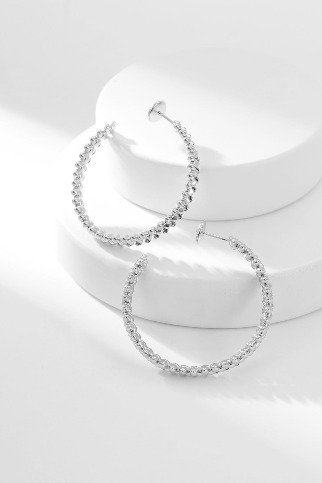 [LUXORA]CLASH HOOP EARRINGS