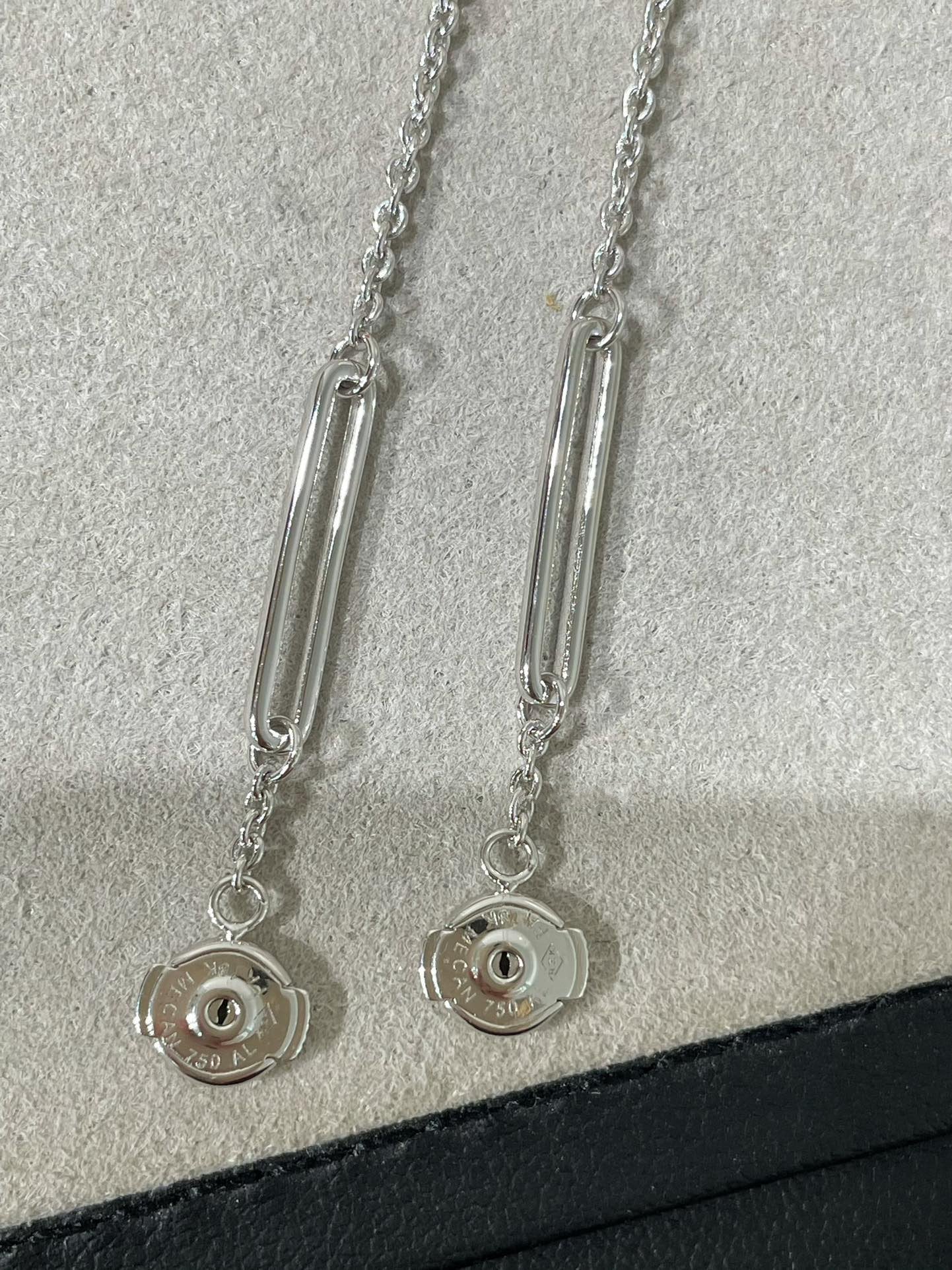 [LUXORA]CHAINE CHAOS DIAMOND DROP EARRINGS