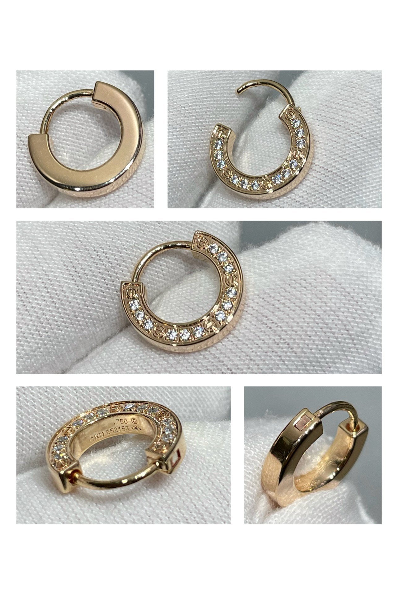 [LUXORA]LOVE DIAMOND EARRINGS