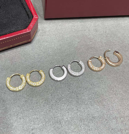 [LUXORA]LOVE DIAMOND EARRINGS