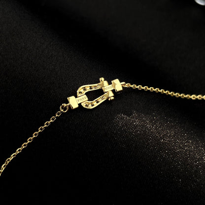 [LUXORA]FORCE 10 FULL DIAMOND BUCKLE CHAIN LINK MINI MODEL