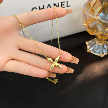 [LUXORA]LOUISETTE GOLD NECKLACE