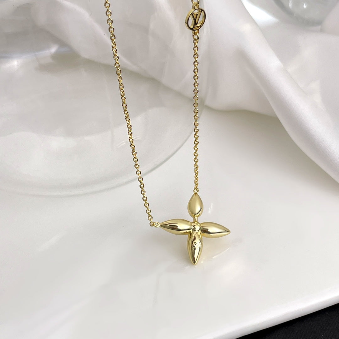 [LUXORA]LOUISETTE GOLD NECKLACE