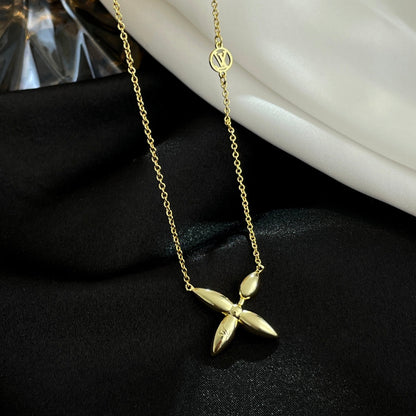 [LUXORA]LOUISETTE GOLD NECKLACE
