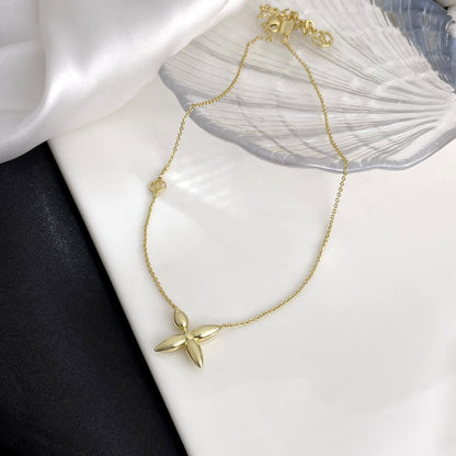 [LUXORA]LOUISETTE GOLD NECKLACE