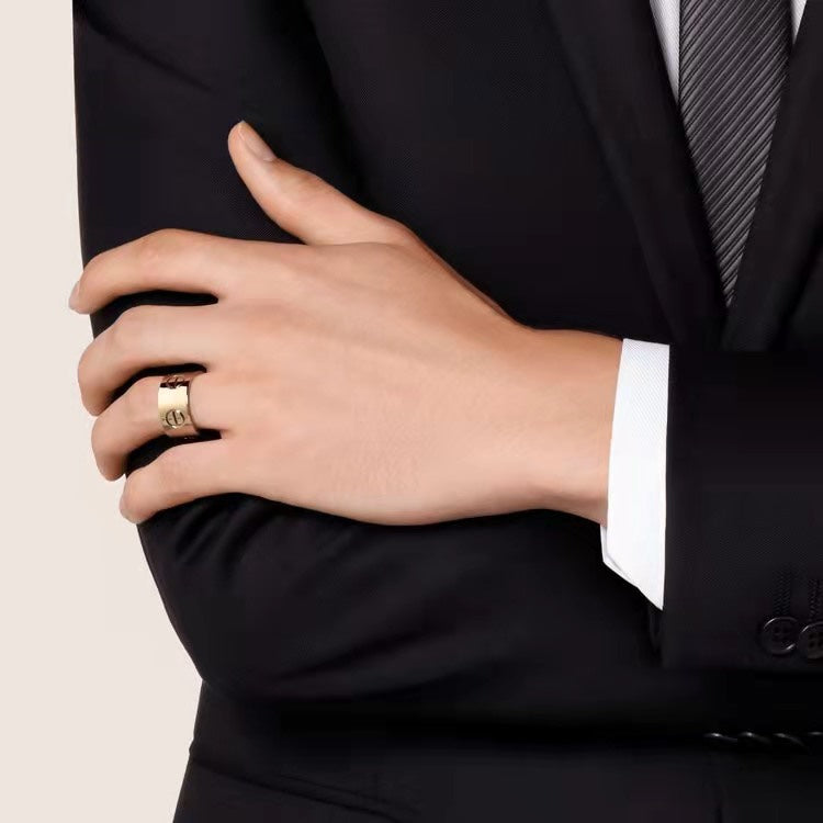 [LUXORA]LOVE 11MM LARGE RING