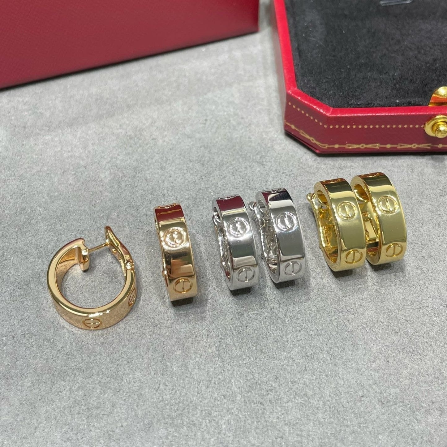 [LUXORA]LOVE 5.5MM EARRINGS