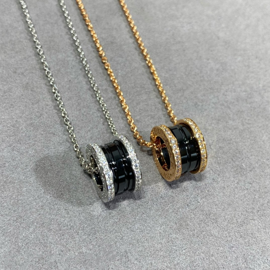 [LUXORA]ZERO 1 DIAMOND CERAMIC NECKLACE
