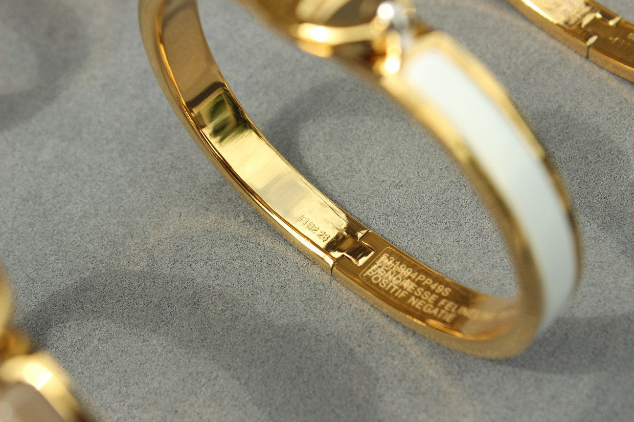 [LUXORA]CLIC CHAINE GOLD BRACELET