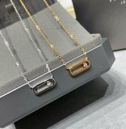 [LUXORA]MOVE UNO DIAMOND NECKLACE
