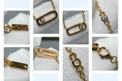 [LUXORA]MOVE UNO DIAMOND NECKLACE