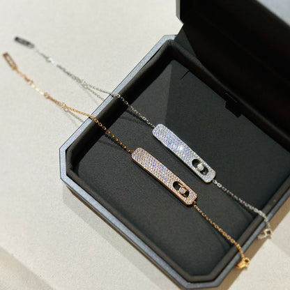 [LUXORA]MOVE CLASSIQUE DIAMOND PAVED BRACELET
