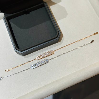 [LUXORA]MOVE CLASSIQUE DIAMOND PAVED BRACELET