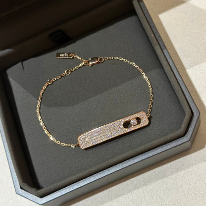 [LUXORA]MOVE CLASSIQUE DIAMOND PAVED BRACELET