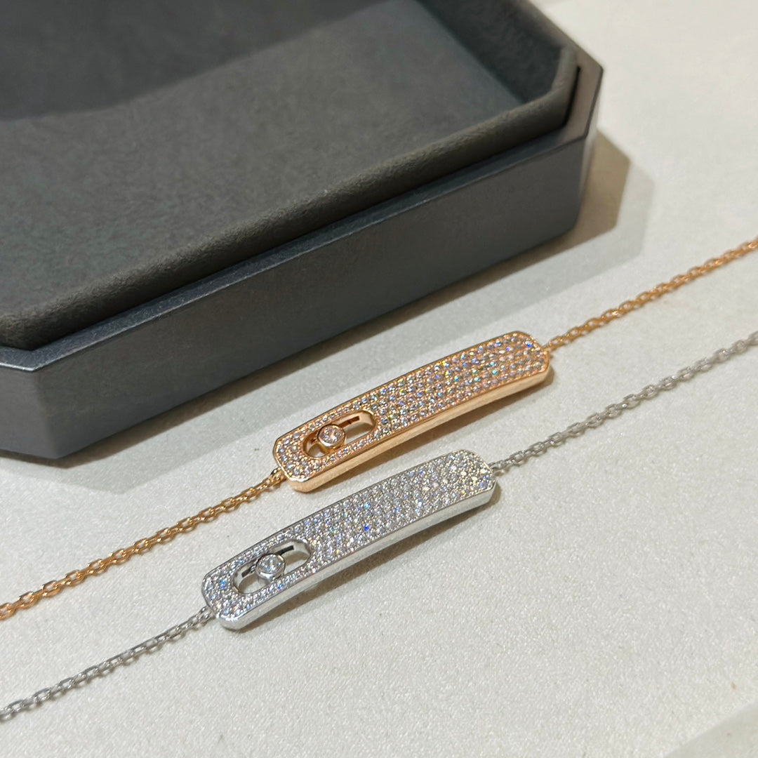 [LUXORA]MOVE CLASSIQUE DIAMOND PAVED BRACELET