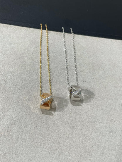 [LUXORA]LIENS EVIDENCE DIAMOND NECKLACE