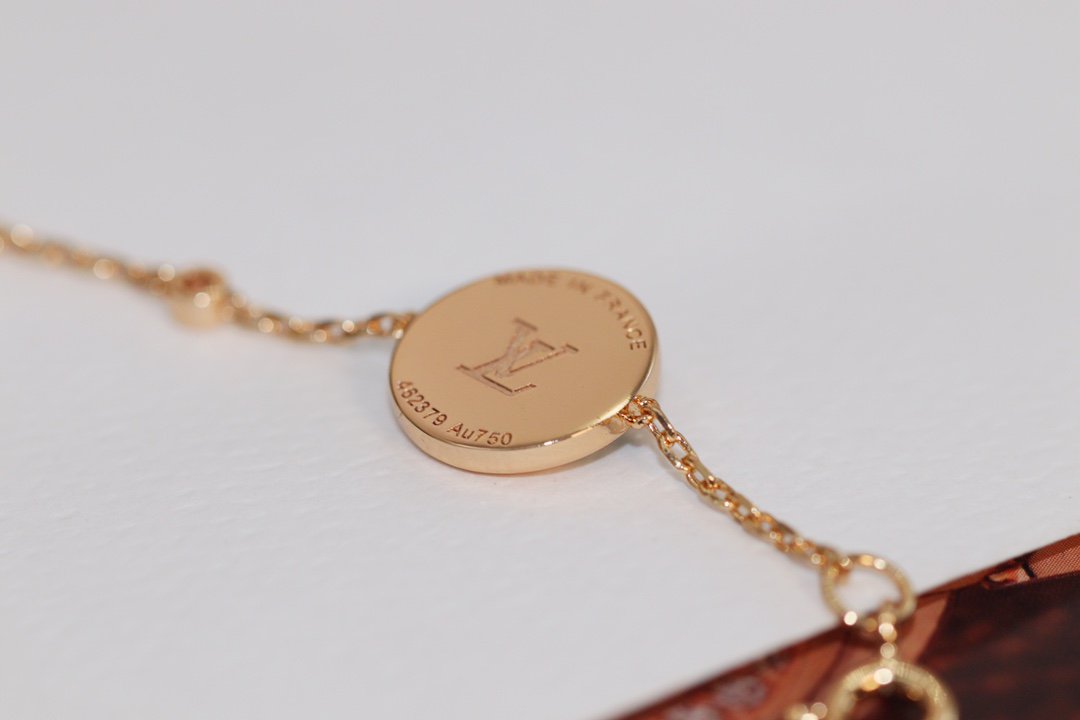 [LUXORA]STAR AND SUN 4 MOTIF PINK GOLD MALACHITE BRACELET