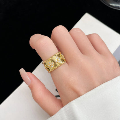 [LUXORA]PERLEE DIAMOND LARGE RING