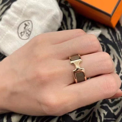 [LUXORA]OLYMPE PINK GOLD RING