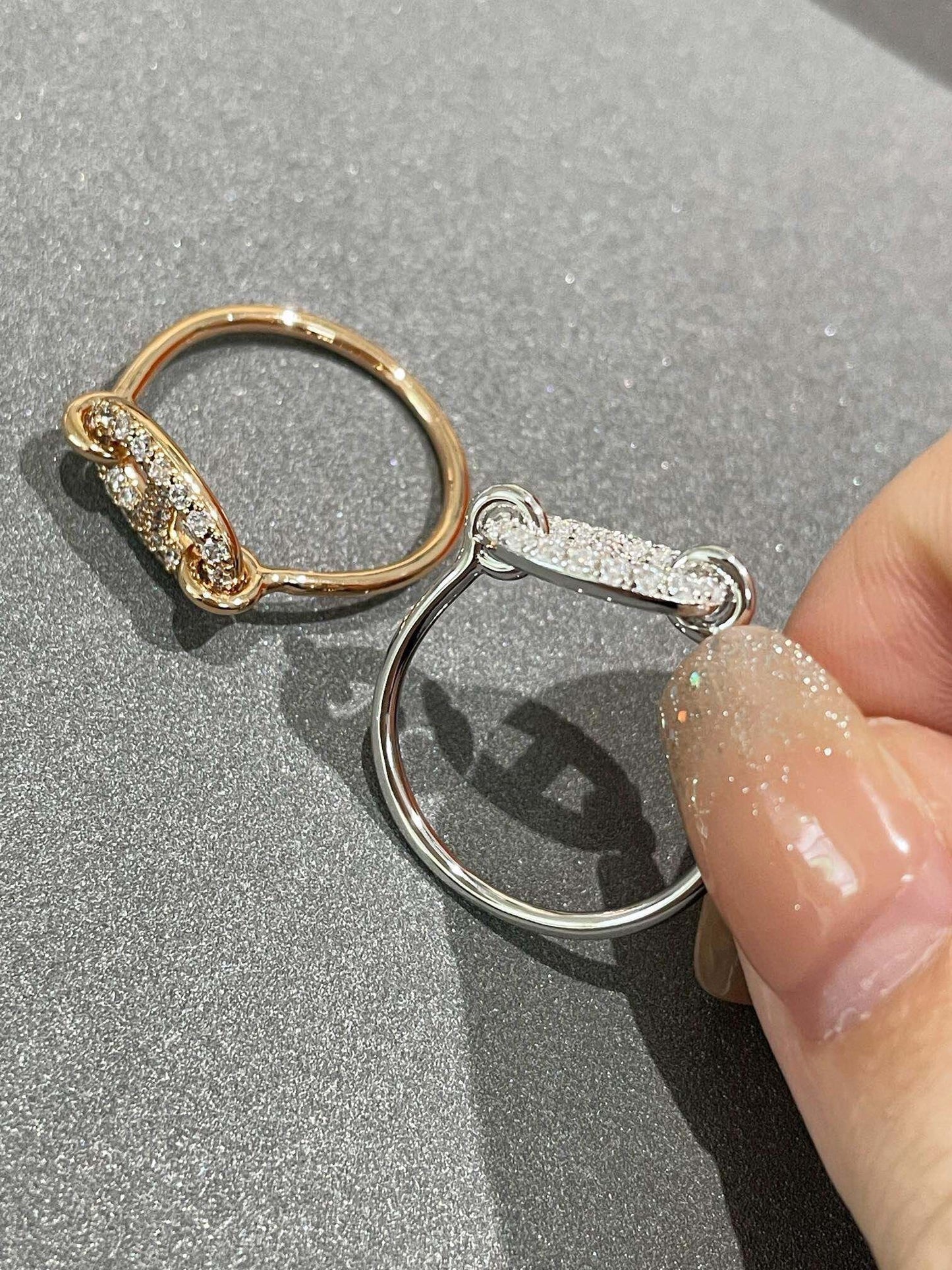 [LUXORA]RONDE SMALL DIAMOND RING