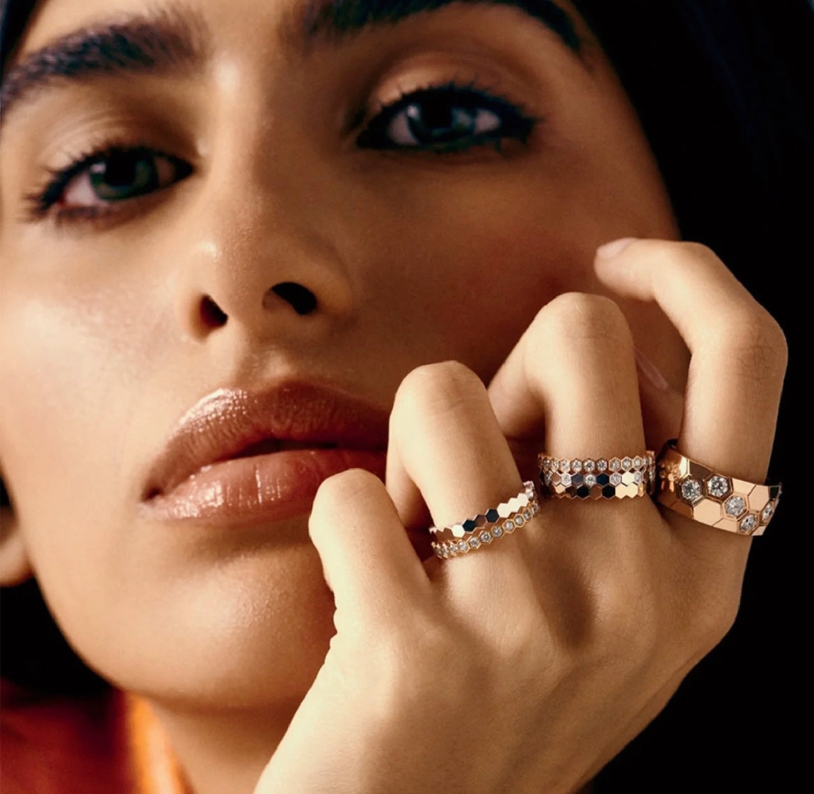 [LUXORA]BEE LOVE DIAMOND LARGE RING
