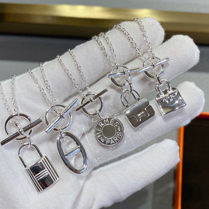 [LUXORA]CONSTANCE PEDANT SILVER NECKLACE