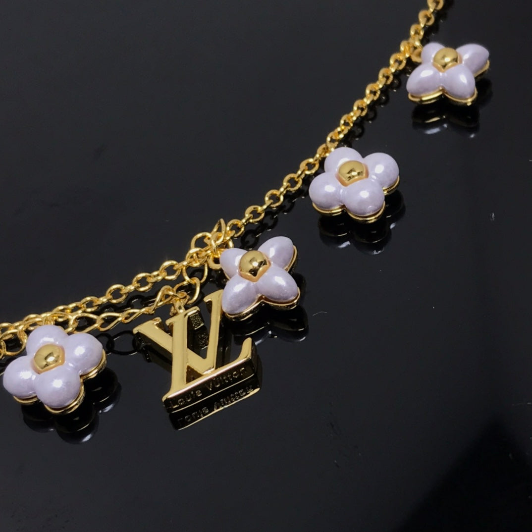 [LUXORA]LOGO 6 MOTIF STAR AND SUN GOLD BRACELET