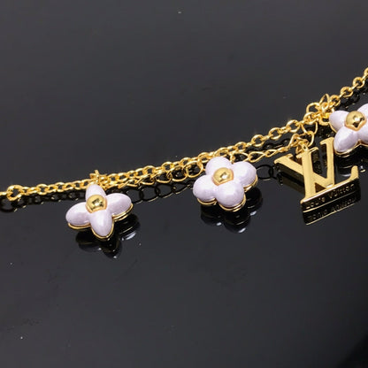 [LUXORA]LOGO 6 MOTIF STAR AND SUN GOLD BRACELET