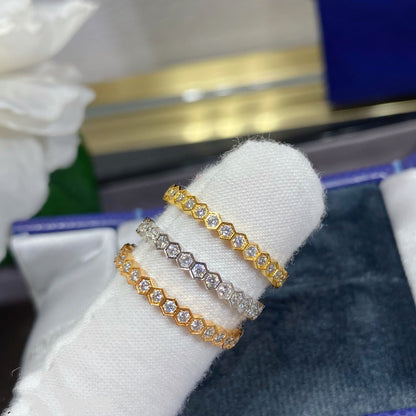 [LUXORA]BEE LOVE DIAMOND PAVED SMALL RING