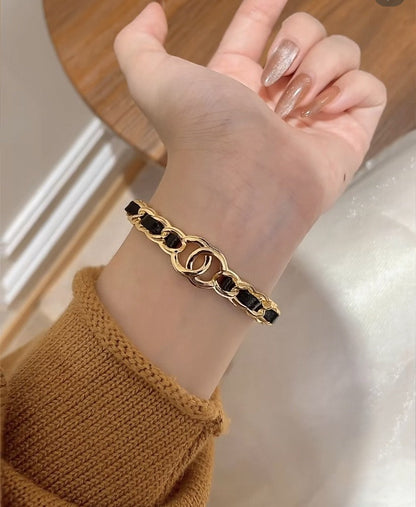 [LUXORA]Double C Open Bangle