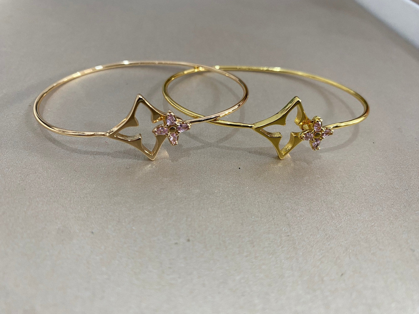 [LUXORA]Pink Diamond Bracelet