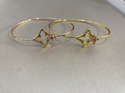 [LUXORA]Pink Diamond Bracelet