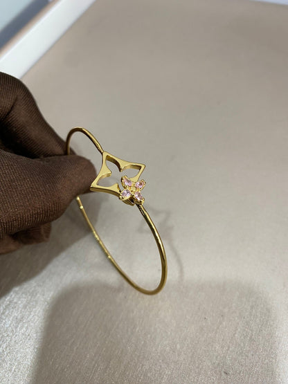 [LUXORA]Pink Diamond Bracelet