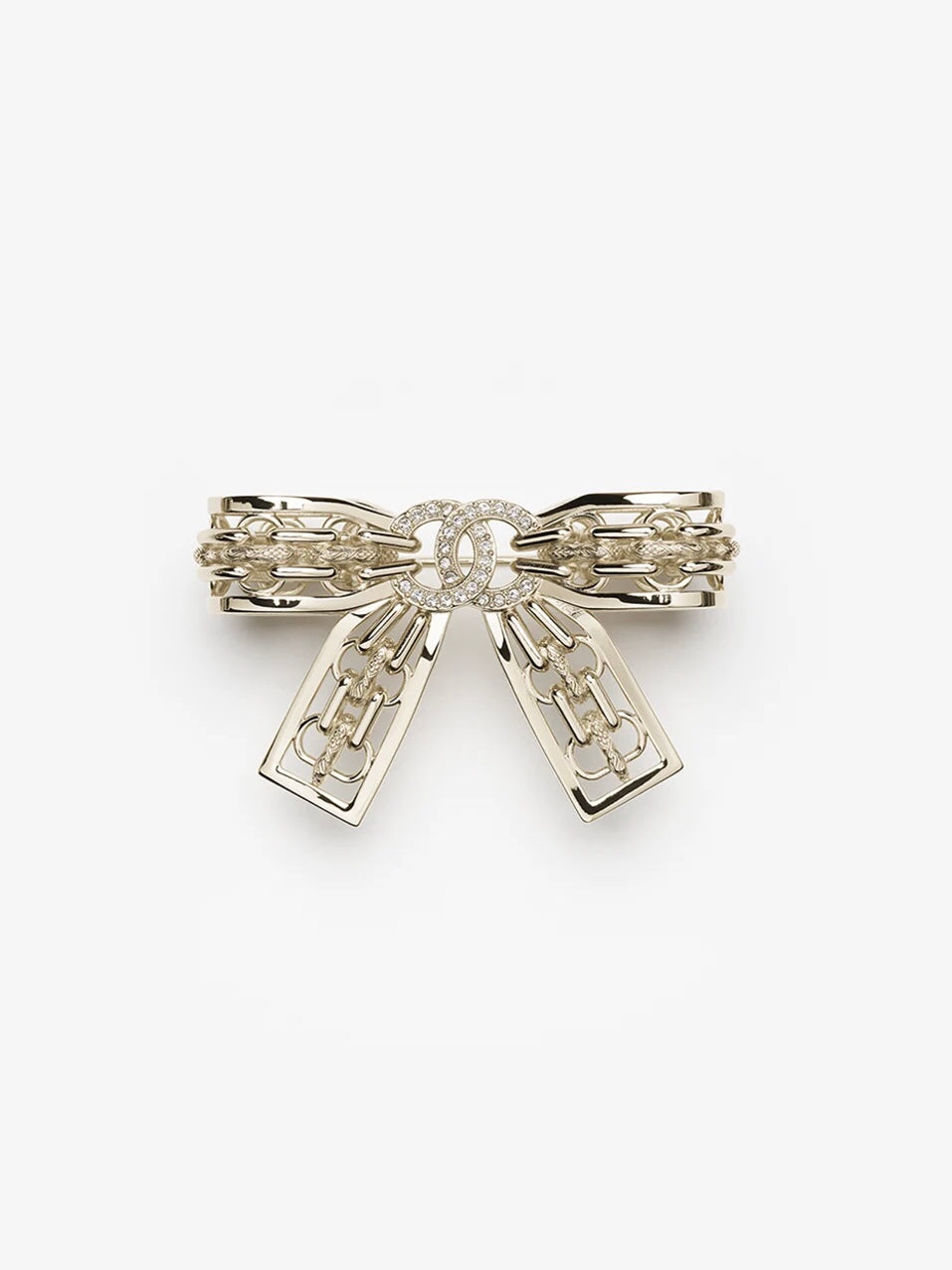 [LUXORA]25K Hollow Bow Brooch
