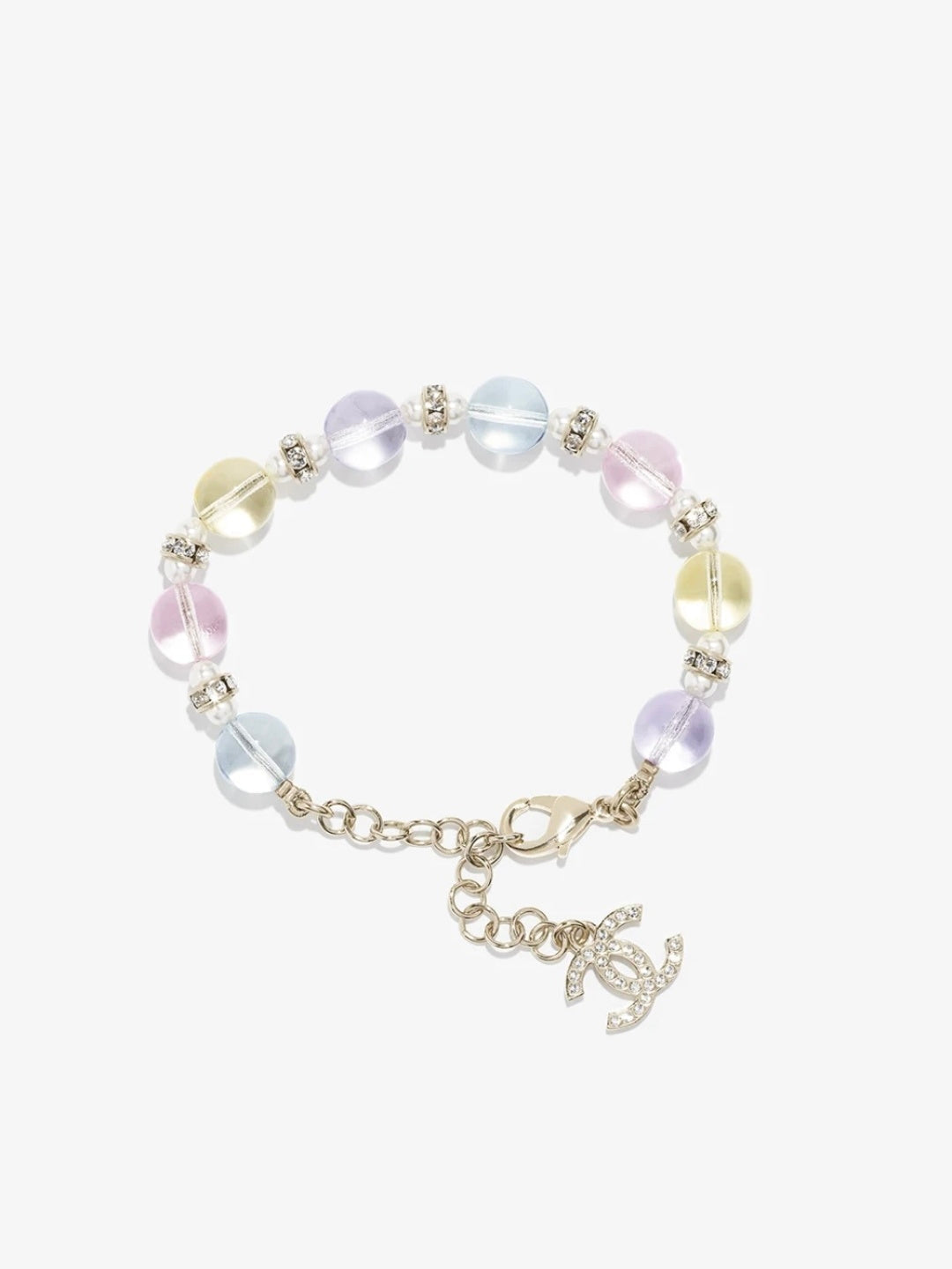[LUXORA]Colorful Transparent Resin Bracelet