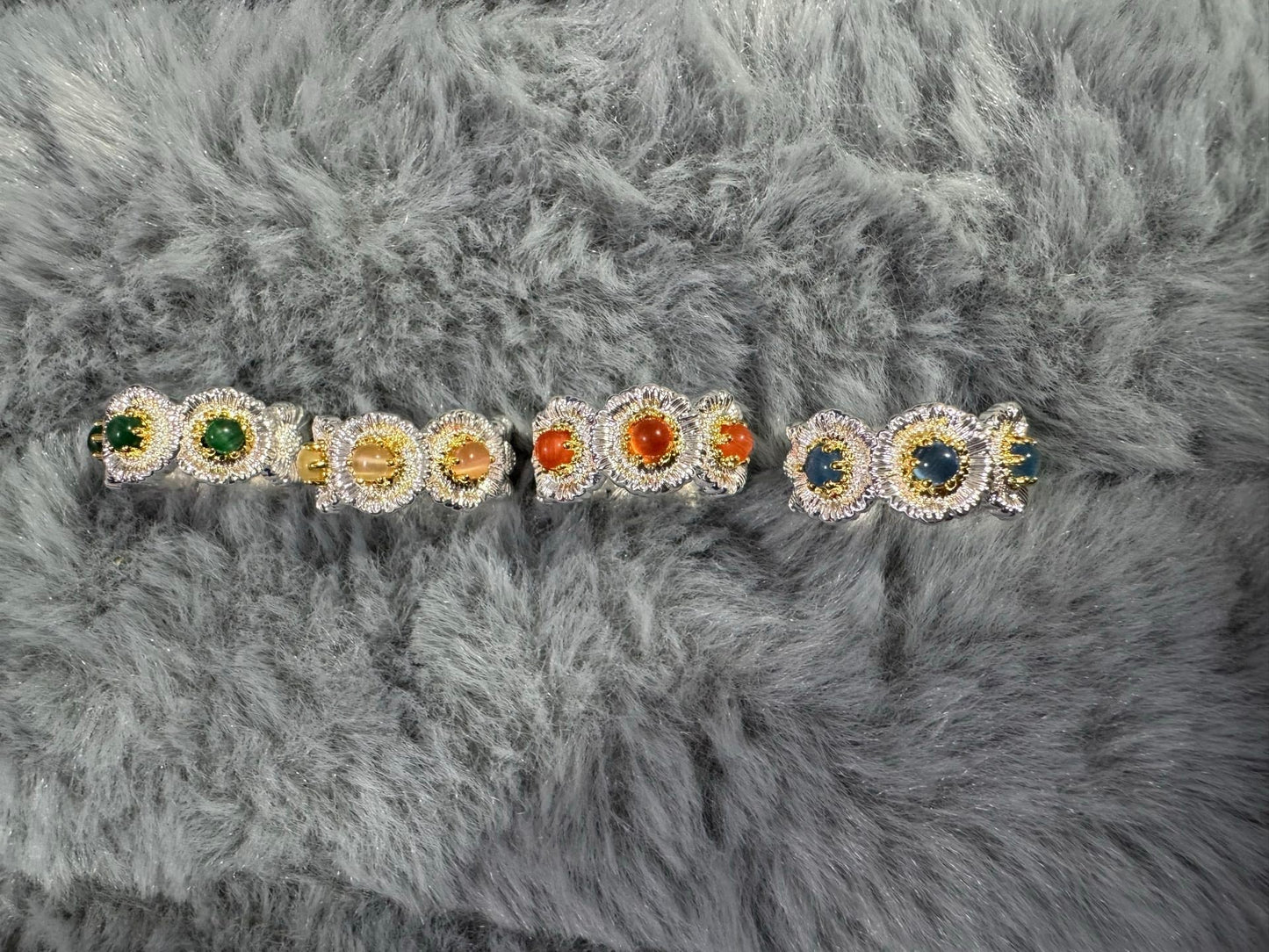 [LUXORA]B.C.L Daisy Rings（Various colors）