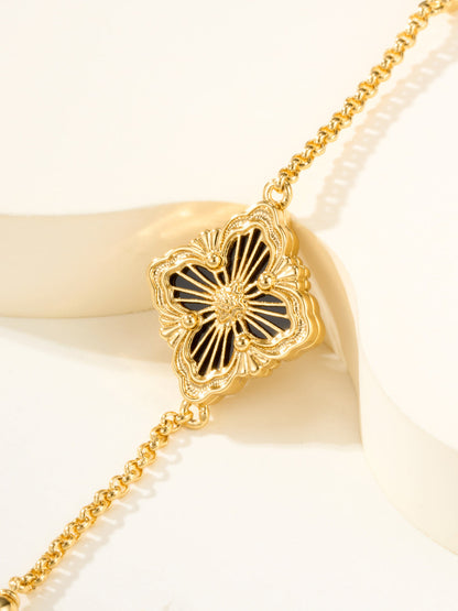 [LUXORA]B.C.L ENAMELED One-Flower Bracelet（Various Colors)