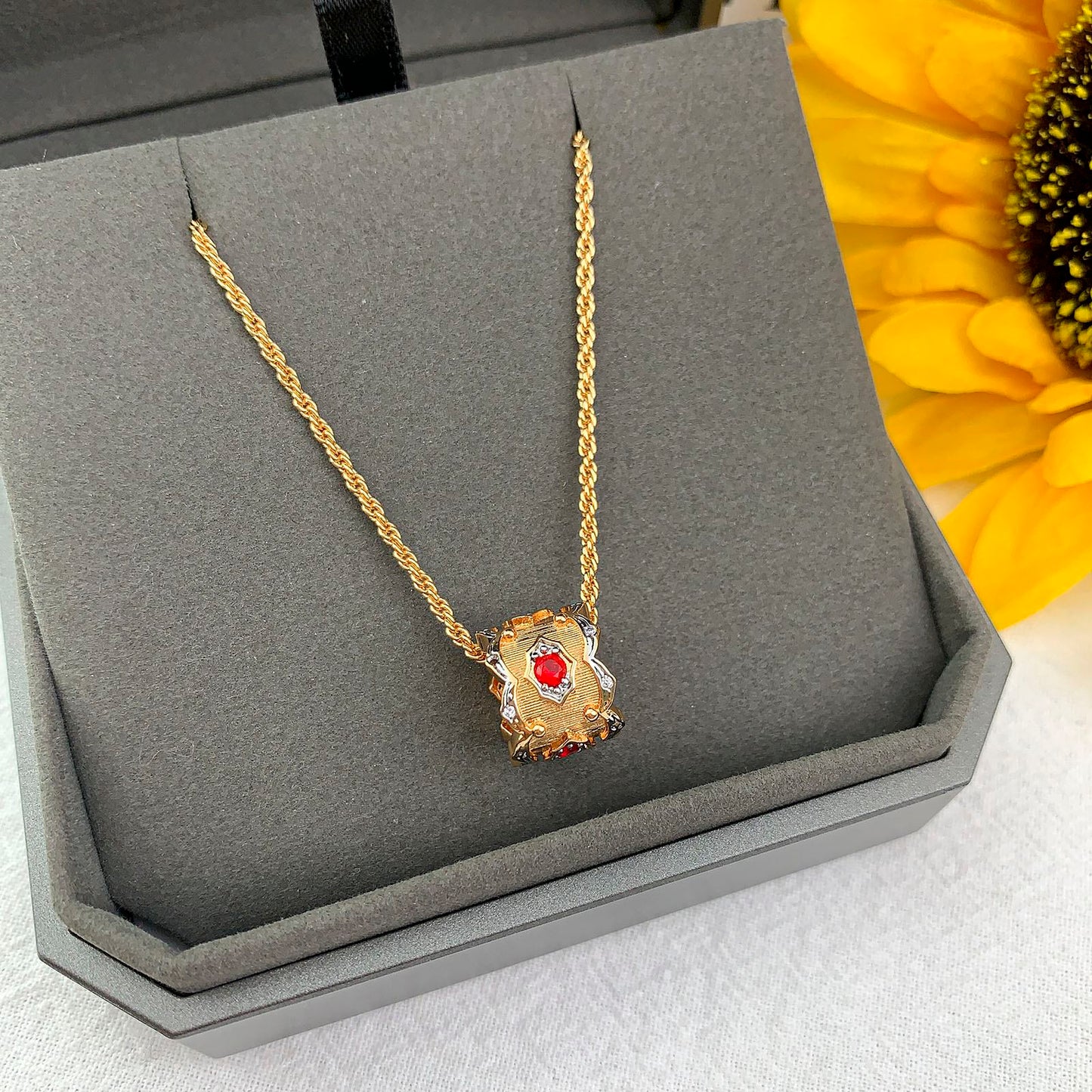 [LUXORA] B.C.L “Little Waist” Enamel  NECKLACE（Various colors